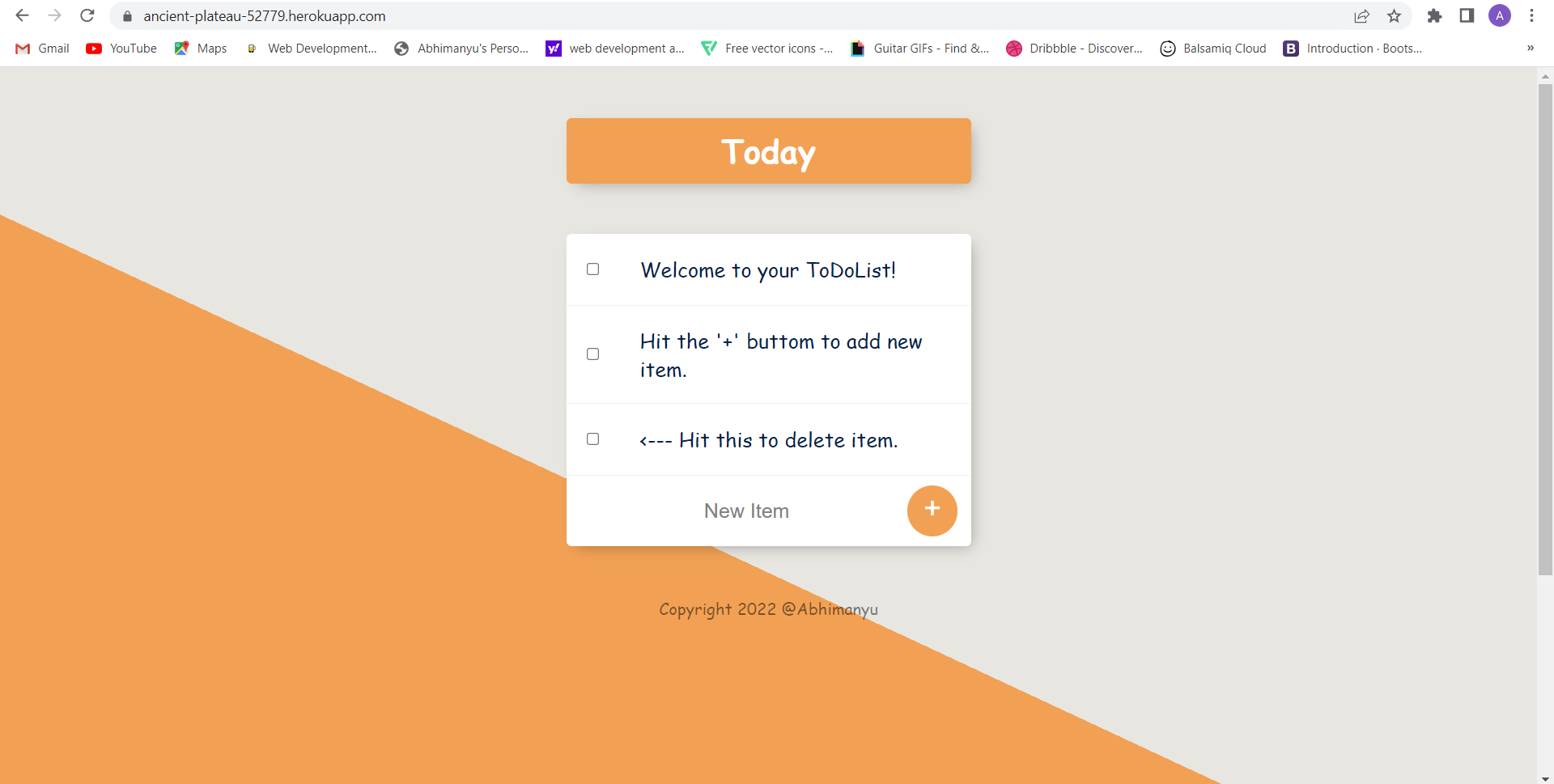 GitHub - Abhimanyu0752/Todo-list-App