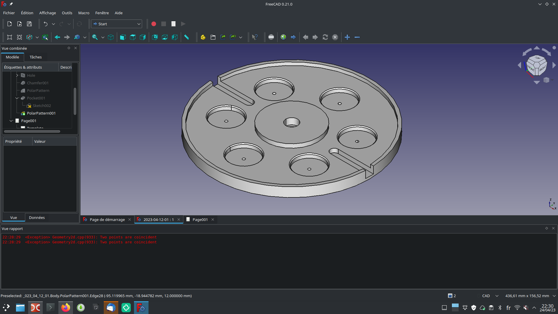 [Issue] Crash on PD pattern · Issue #9378 · FreeCAD/FreeCAD · GitHub