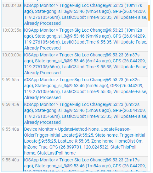 An update to iCloud3v2.4.0 found an error in the location of the device ...