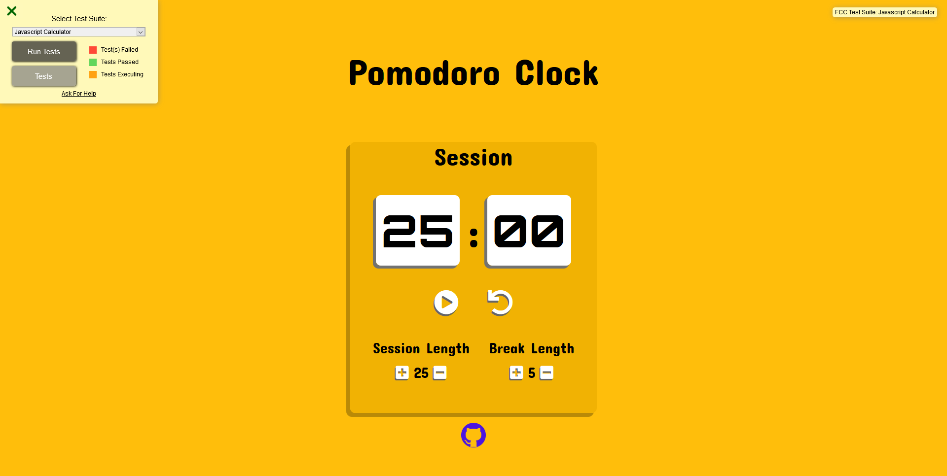 GitHub yusufcmlt/fccpomodoroclock