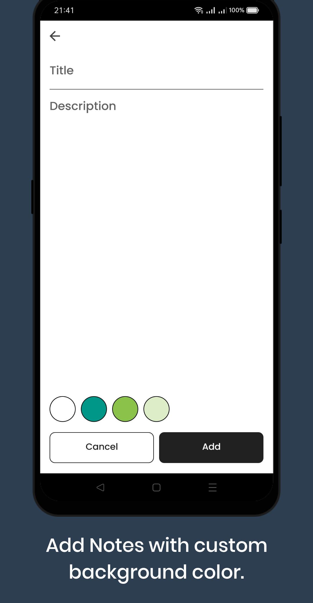 GitHub - rohfl/YourNotes: A simple offline note taking application ...