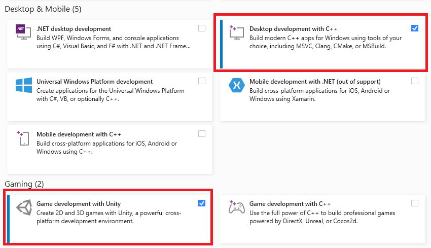 Visual Studio Installer