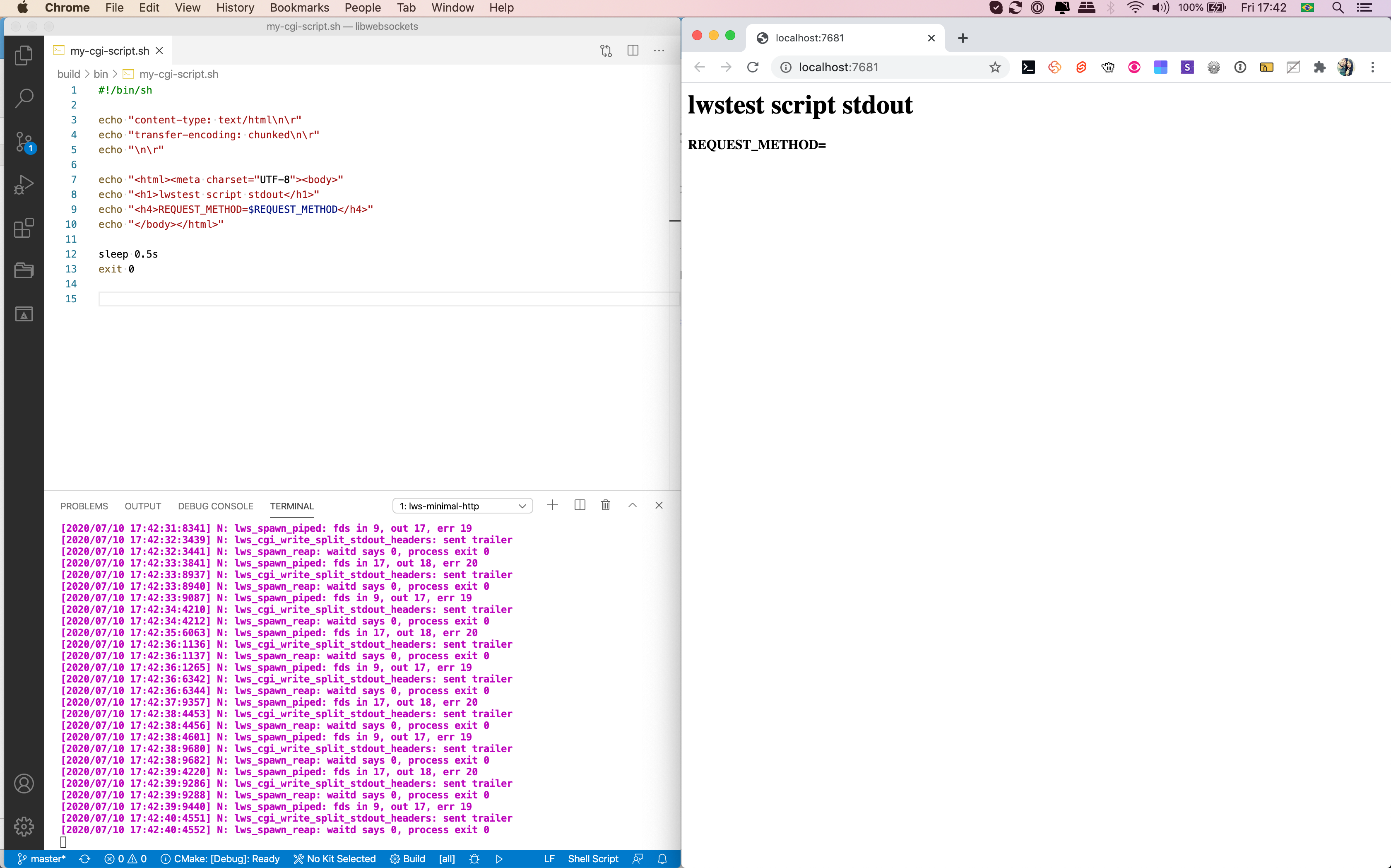 Example CGI not working. · Issue #1971 · warmcat/libwebsockets · GitHub
