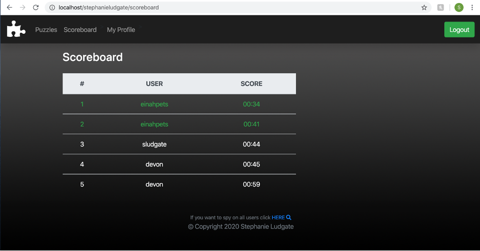 GitHub - stephanieludgate/portfolio-crossword: PHP crossword game · GitHub