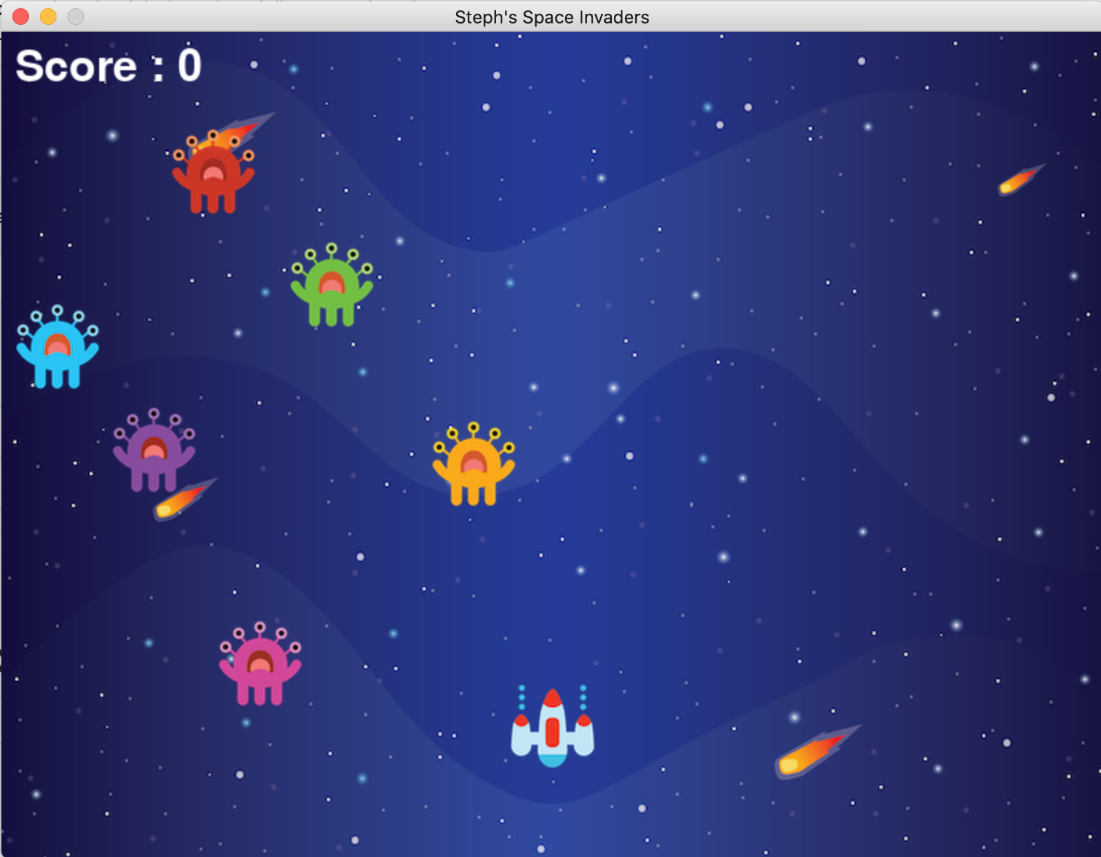 GitHub - stephanieludgate/portfolio-space-invaders
