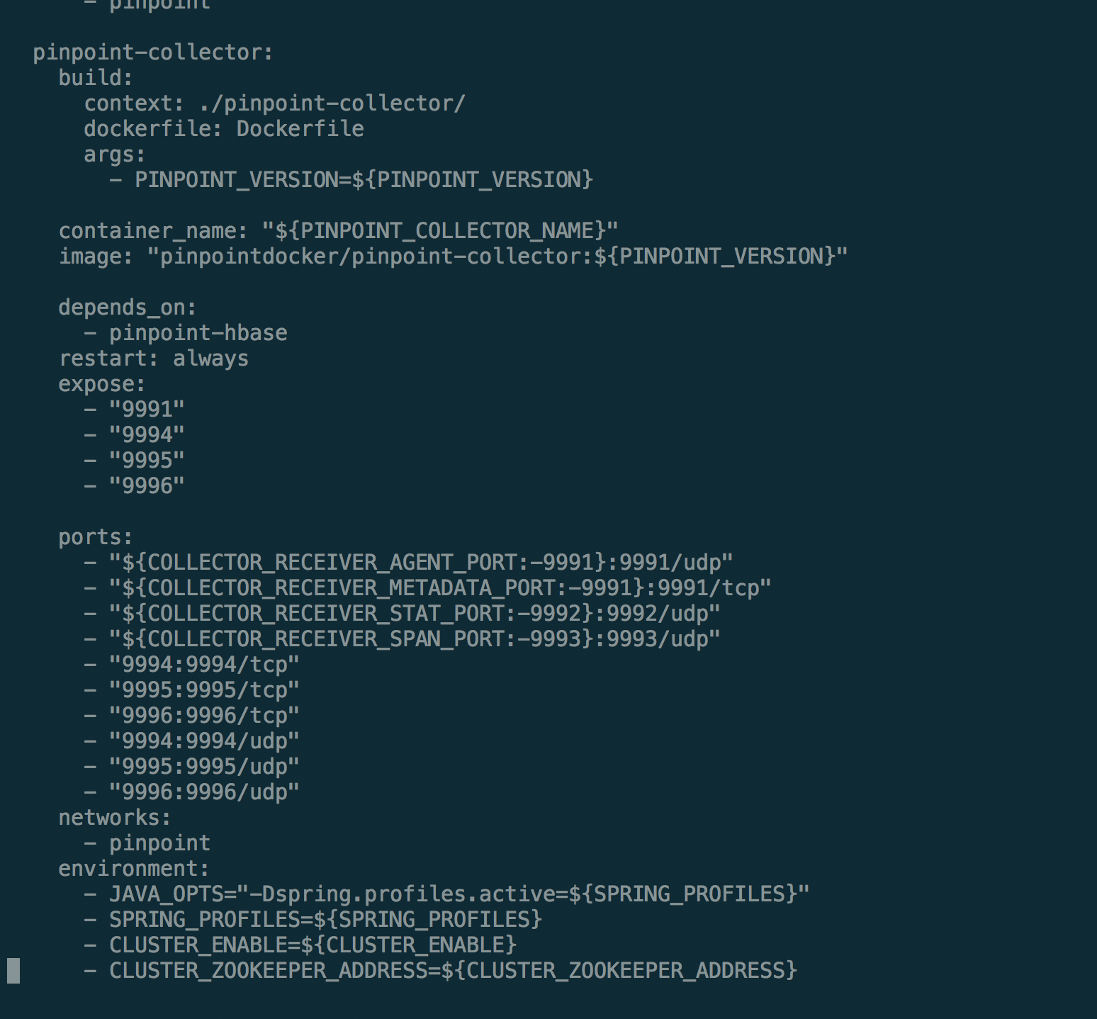Suggest expose thrift port · Issue #53 · pinpoint-apm/pinpoint-docker