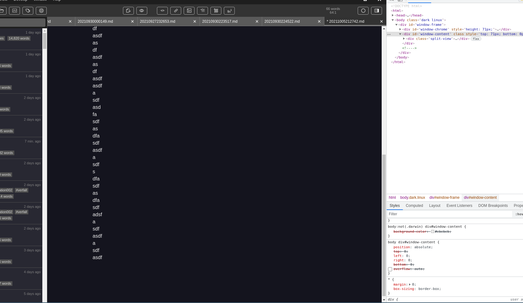 [Bug] there are so much scrollbars · Issue #2561 · Zettlr/Zettlr · GitHub