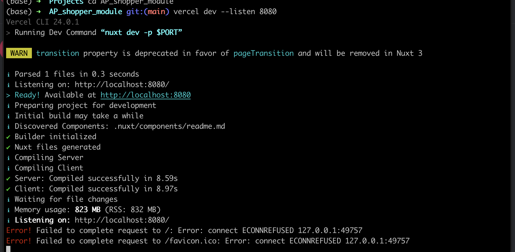 Functions in local does not reach · vercel community · Discussion #525 ...