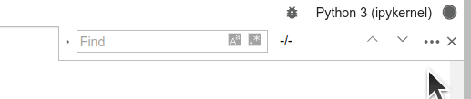 The execution progress tooltip shown on hover is behind search bar ...