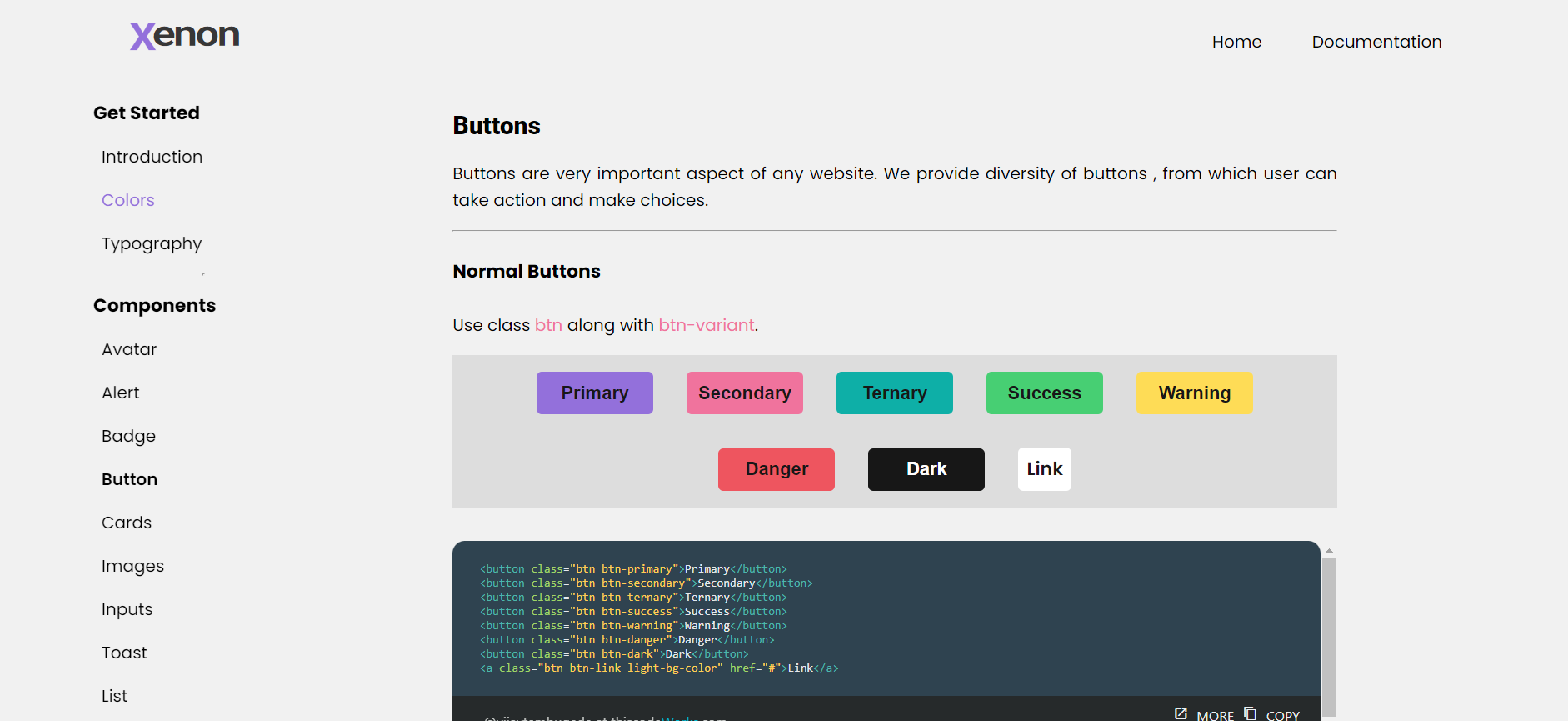 GitHub - vijaytembugade/XenonUI-Component-Library: Xenon-Designs ...
