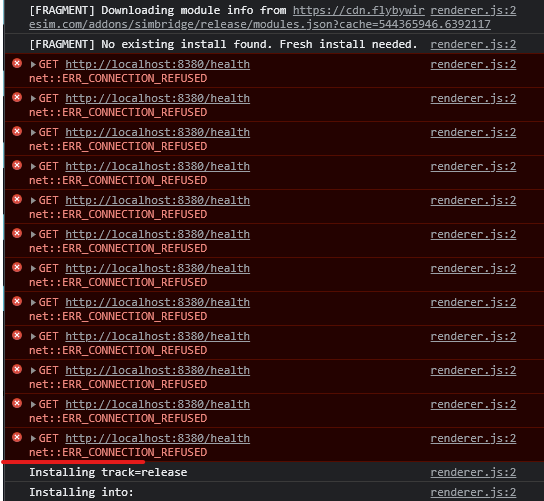 Show more feedback on current task after hitting install button · Issue ...