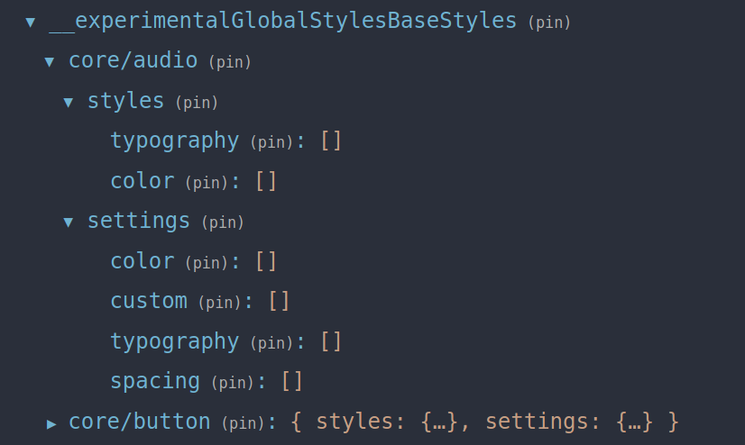Reduce the amount of data Global Styles sends to the client · Issue ...