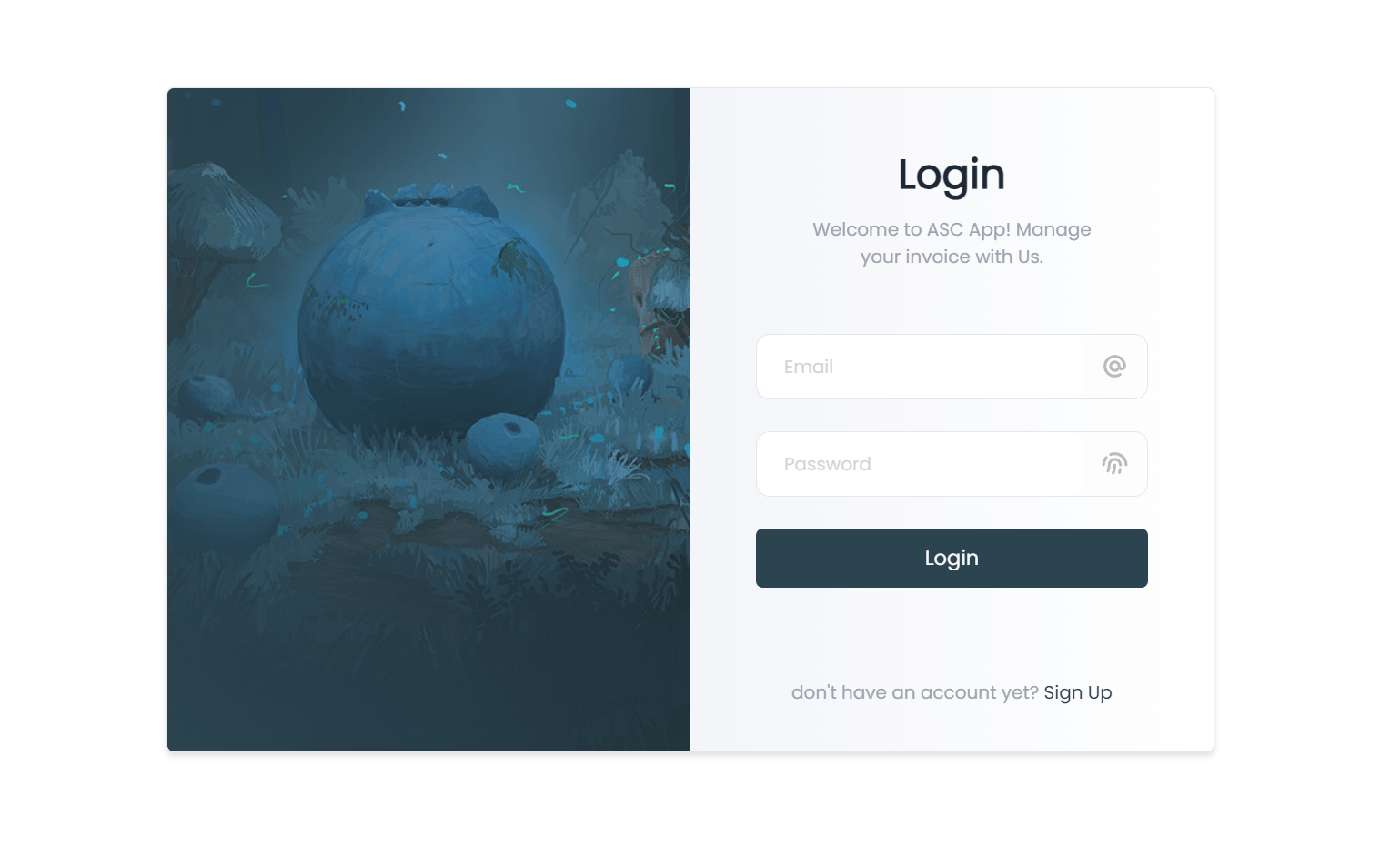 Invoice Management System dashboard