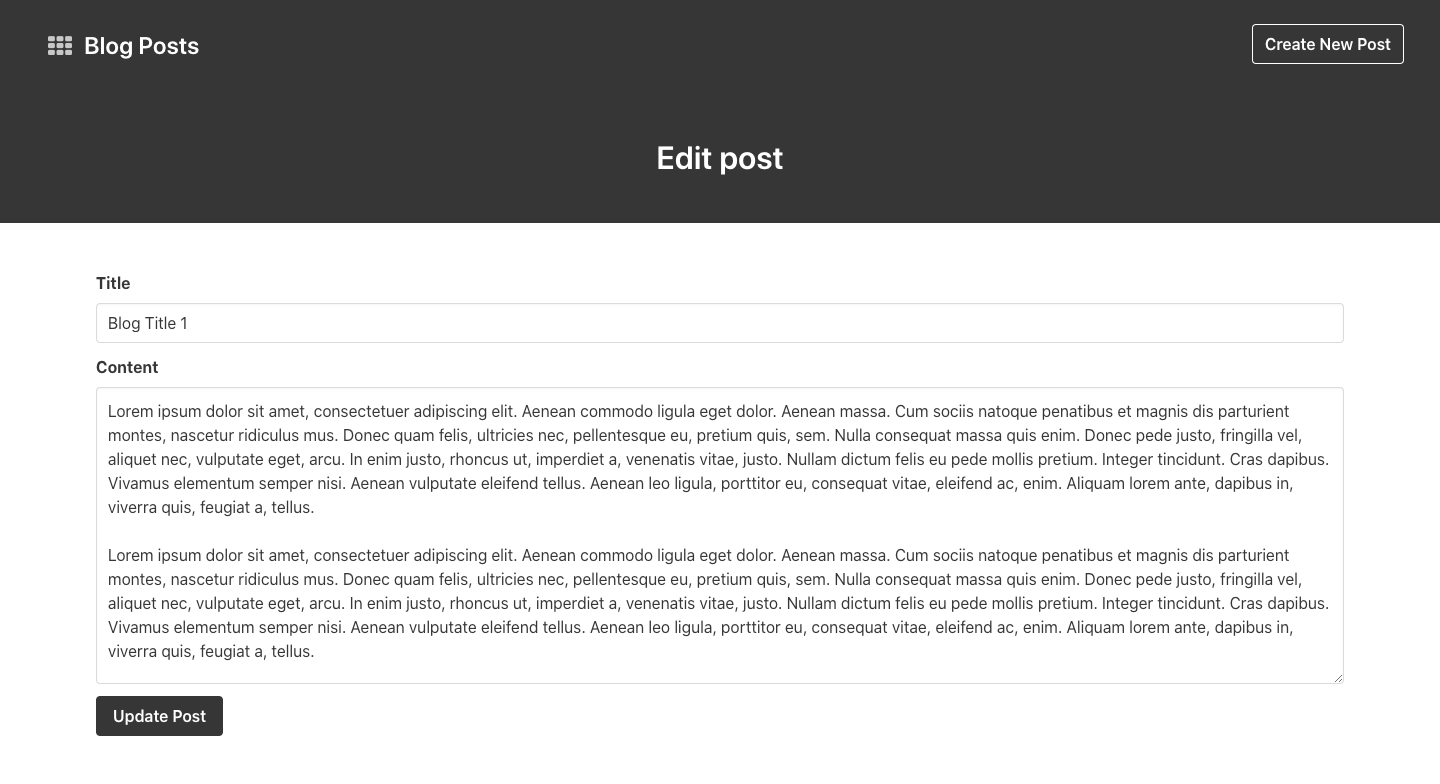 Rails Blog comments preview
