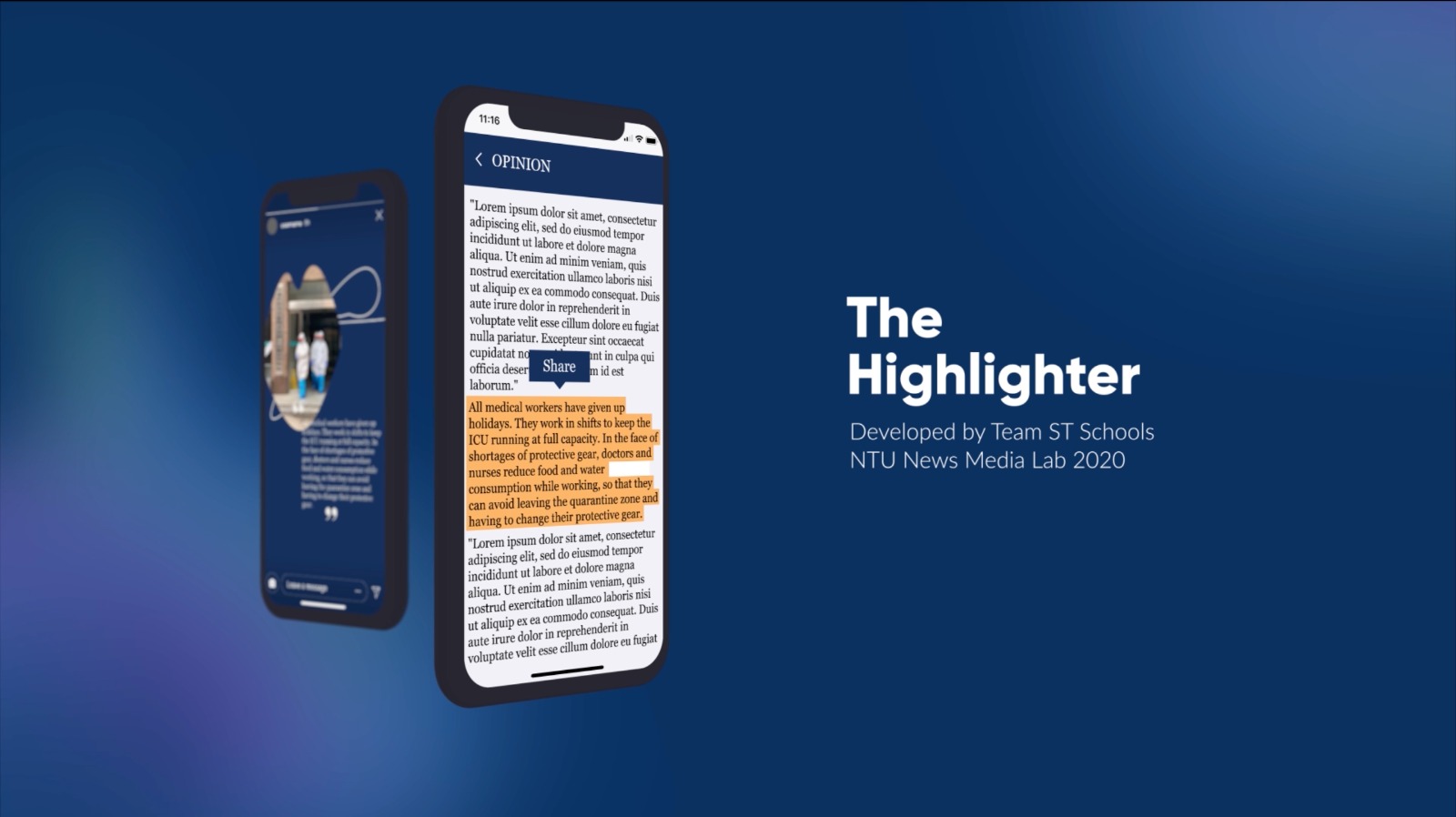 GitHub - rramasamyy/The-Highlighter: A news article sharing tool that ...