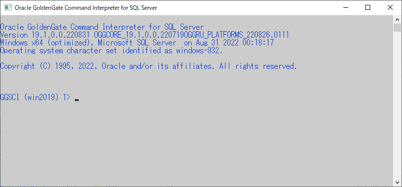 Oracle GoldenGate for SQLServer をインストールして SQL Server 2019 のトランザクションを ...