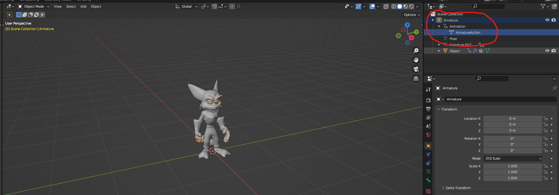 Exported model with all animations is semi-corrupted · Issue #92 ...