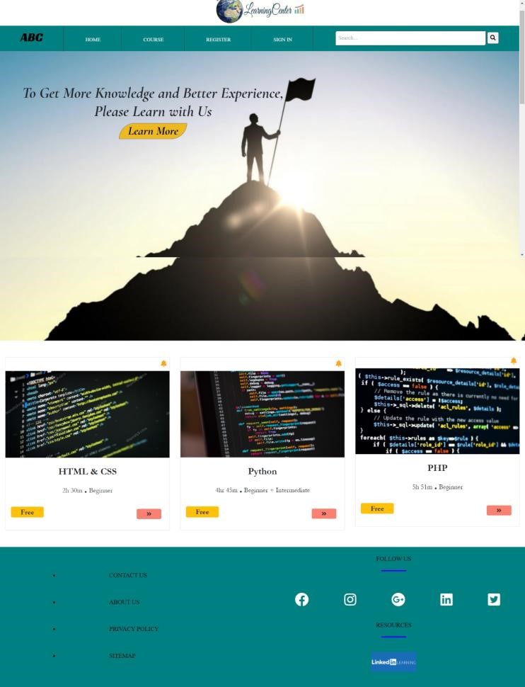 GitHub - tuylar/ABCLearningCenter: Learning center of school project ...