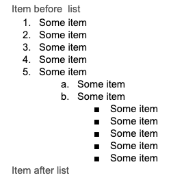Bullet lists should not have blank line between items. · Issue #36 ...