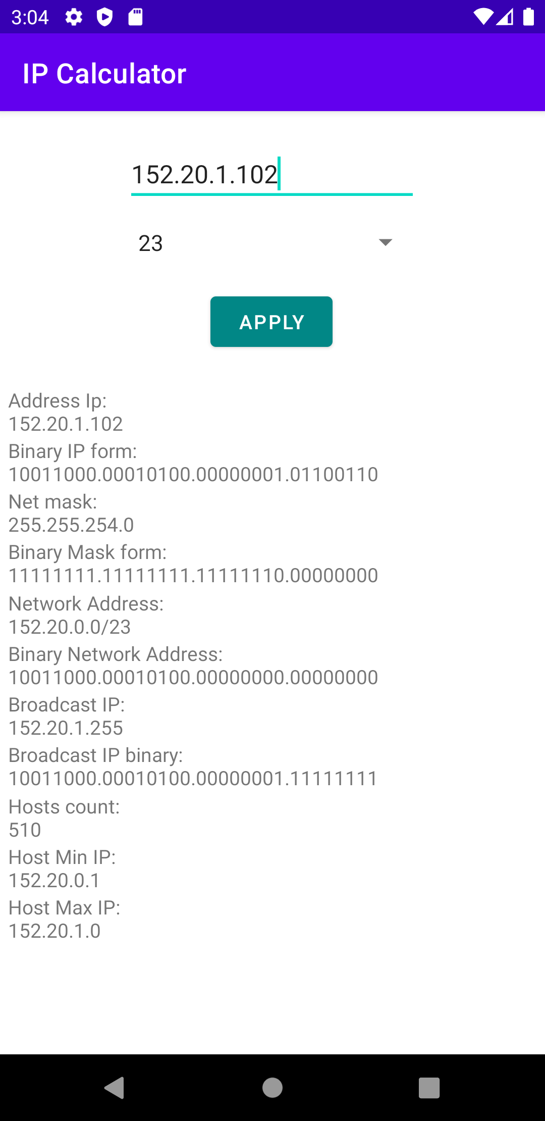 GitHub - tomaszpienta/Simple-IP-calculator: Get information from ...