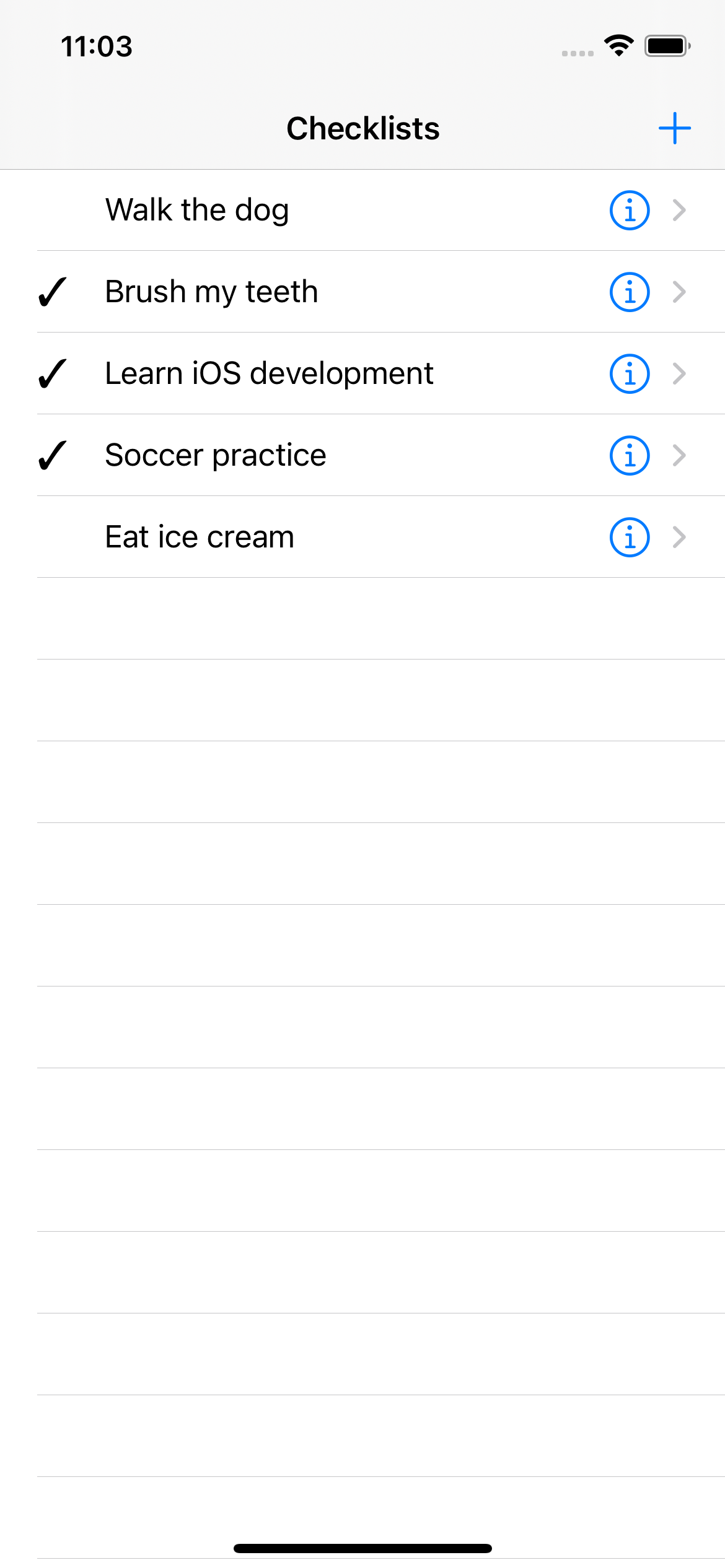 GitHub excitedhyun/ChecklistsStoryboard