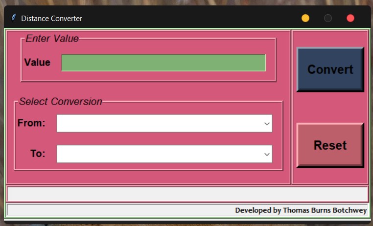 GitHub - Tommy-Burns/python-distance-converter-with-tkinter: This is a ...