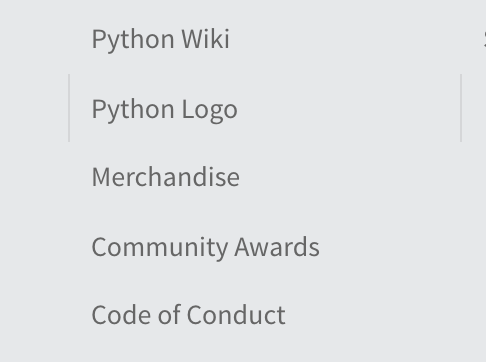 Borders on the sides of