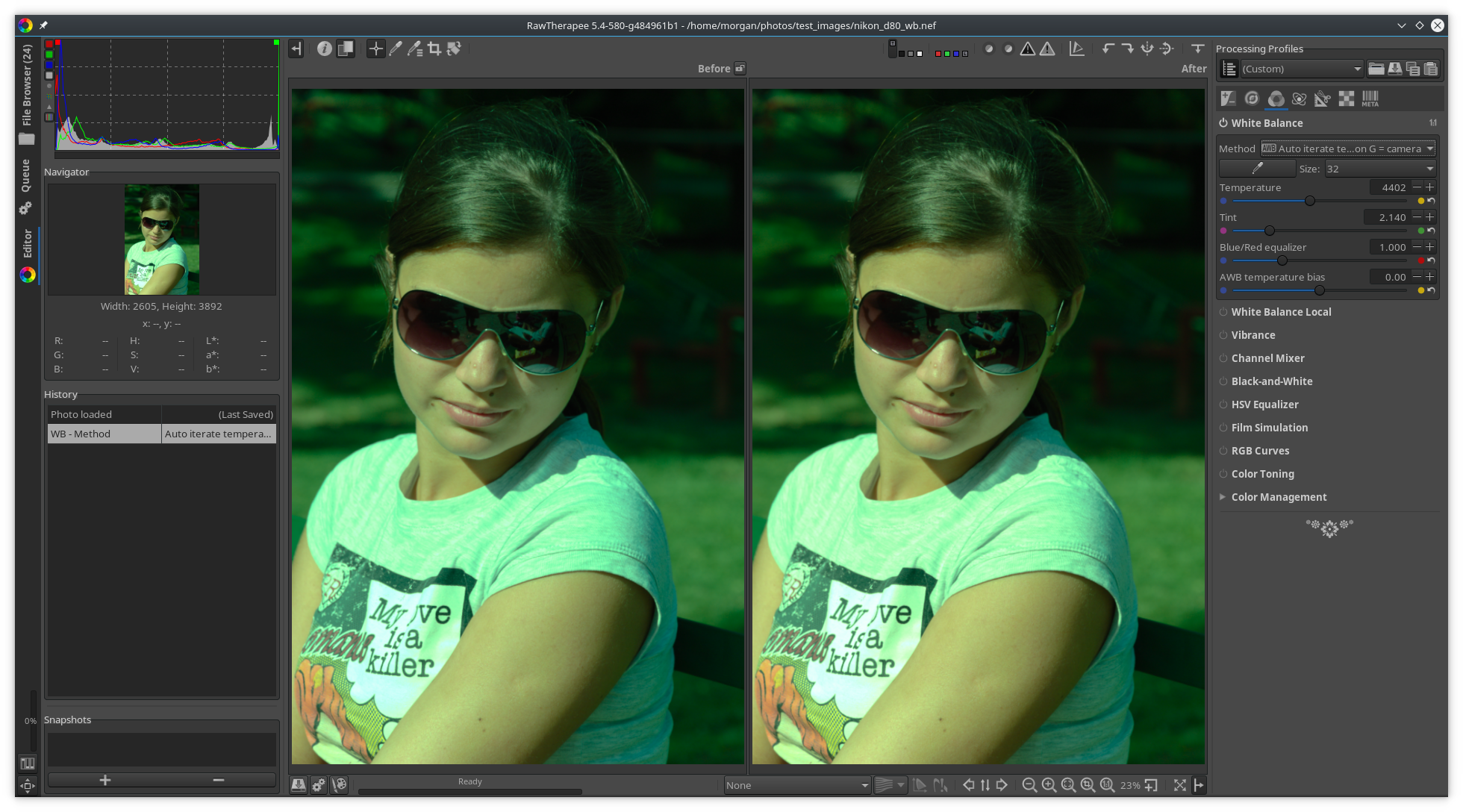White balance Auto new algorithm Itcwb · Issue 4650 · Beep6581
