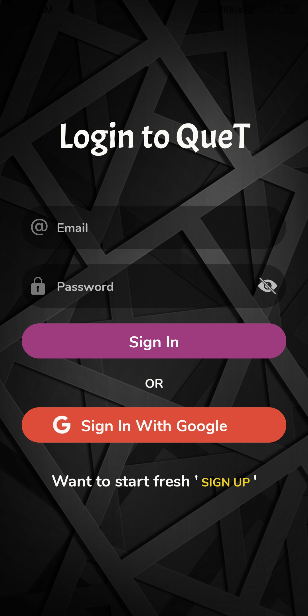 GitHub - Rehan2156/Queue-Manager-App: QueT : A Queue Manager app to ...
