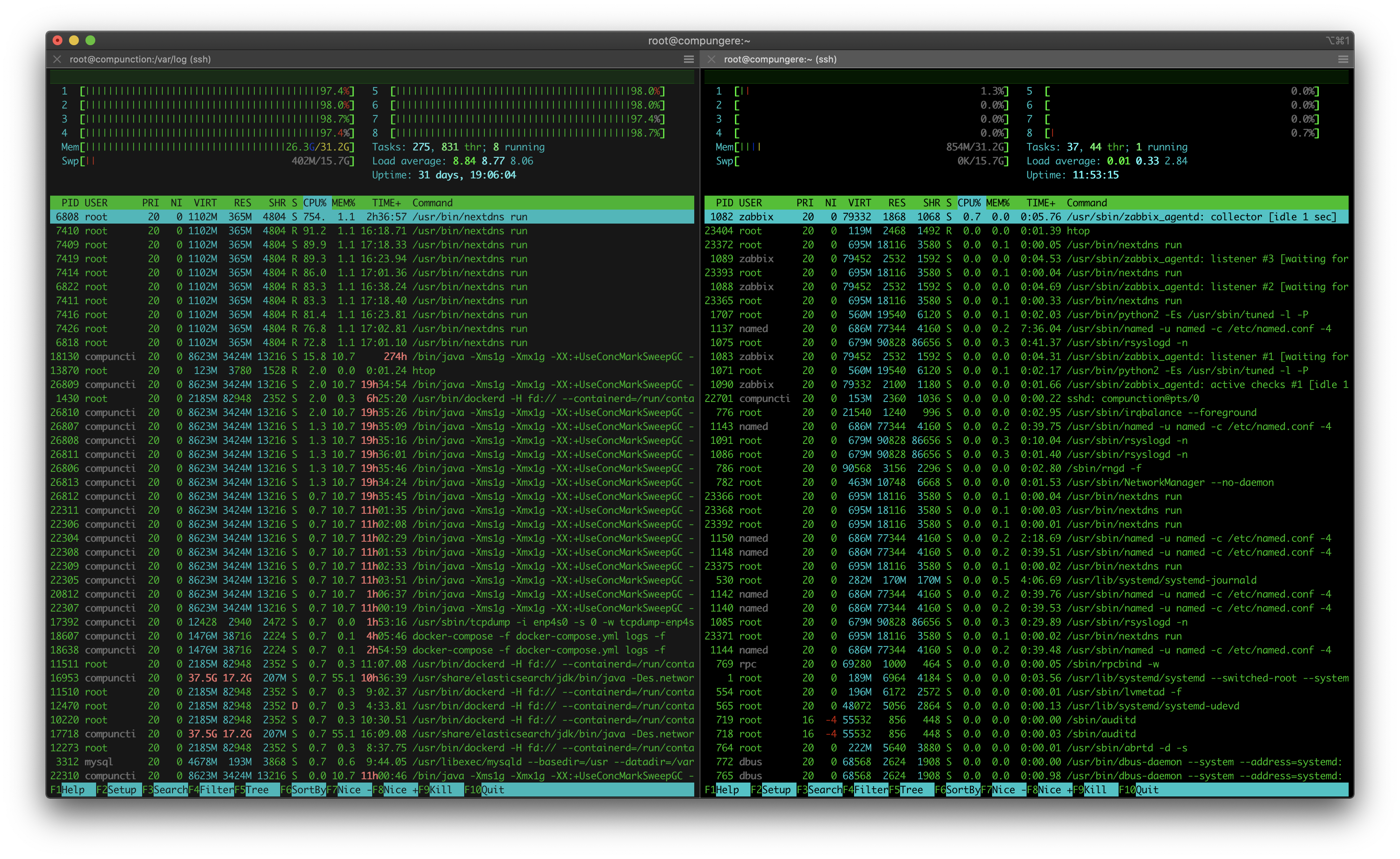CentOS 7 CPU maxed on 1.6.3 · Issue #237 · nextdns/nextdns · GitHub