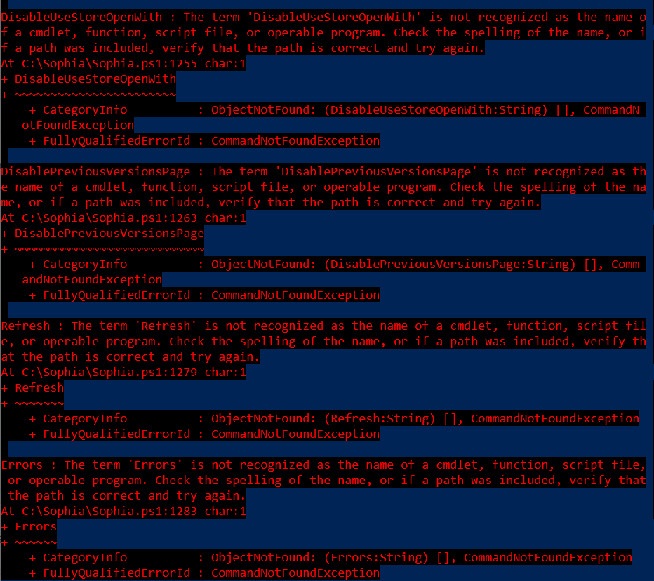 Command Not Found no linking with the .psm1 file · Issue 88 · farag2