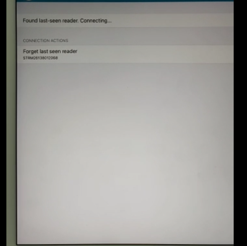 Stripe m2 device keeps on connecting and disconnecting frequently in