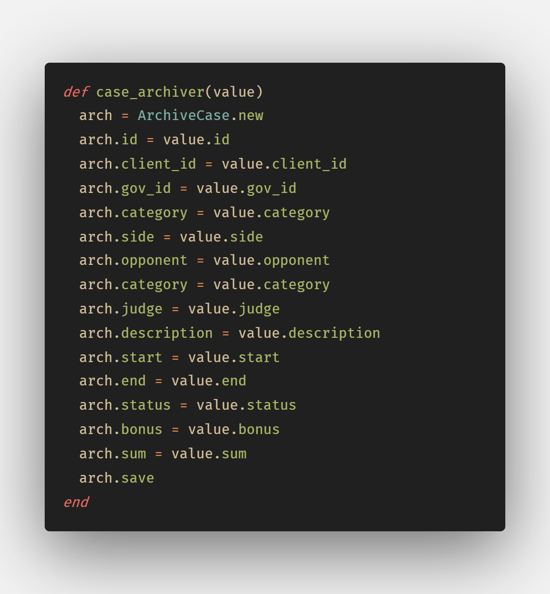Data types color problems in ruby · Issue #405 · Binaryify/OneDark-Pro ...