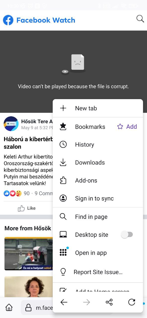 video or audio doesn't play · Issue 104222