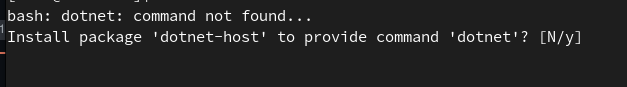 dotnet command not found on Fedora 36 after upgrade · Issue #26262 ...