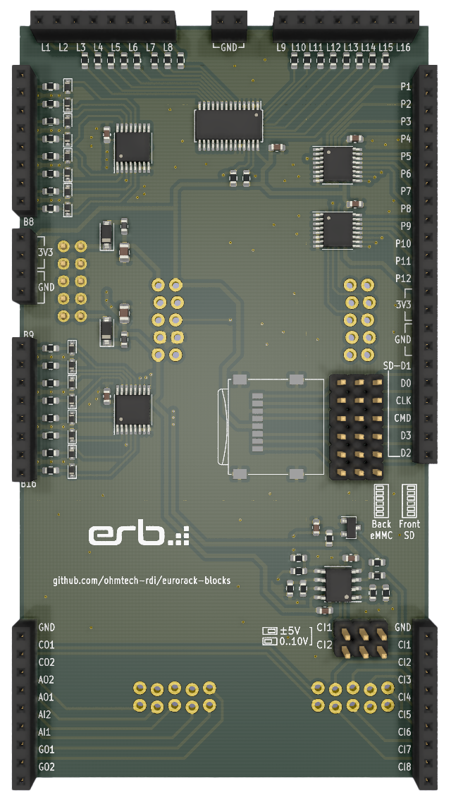 Misaligned header pins / daisy patch library footprint / kivu12.kicad