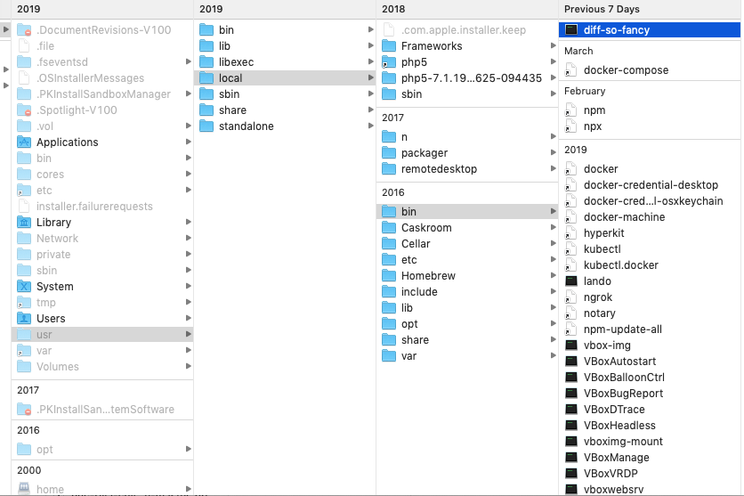 mismatched output from interactive.diffFilter on fresh install · Issue