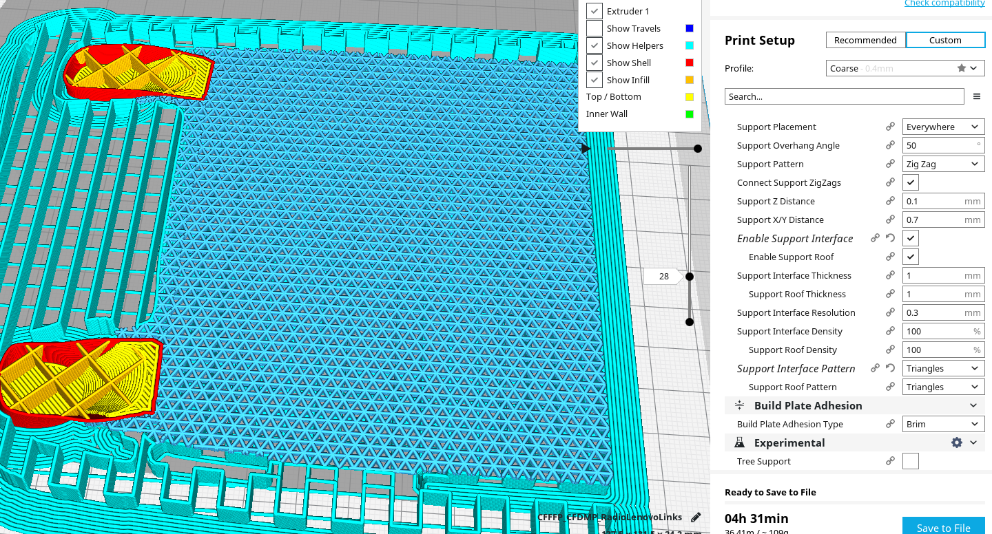 Slice Lines in Air · Issue #4155 · Ultimaker/Cura · GitHub