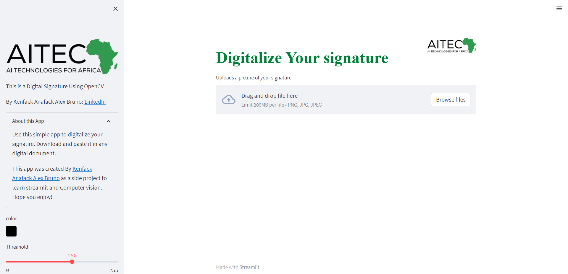GitHub - Br-Al/digital-signature: Simple Python app to digitalize your ...