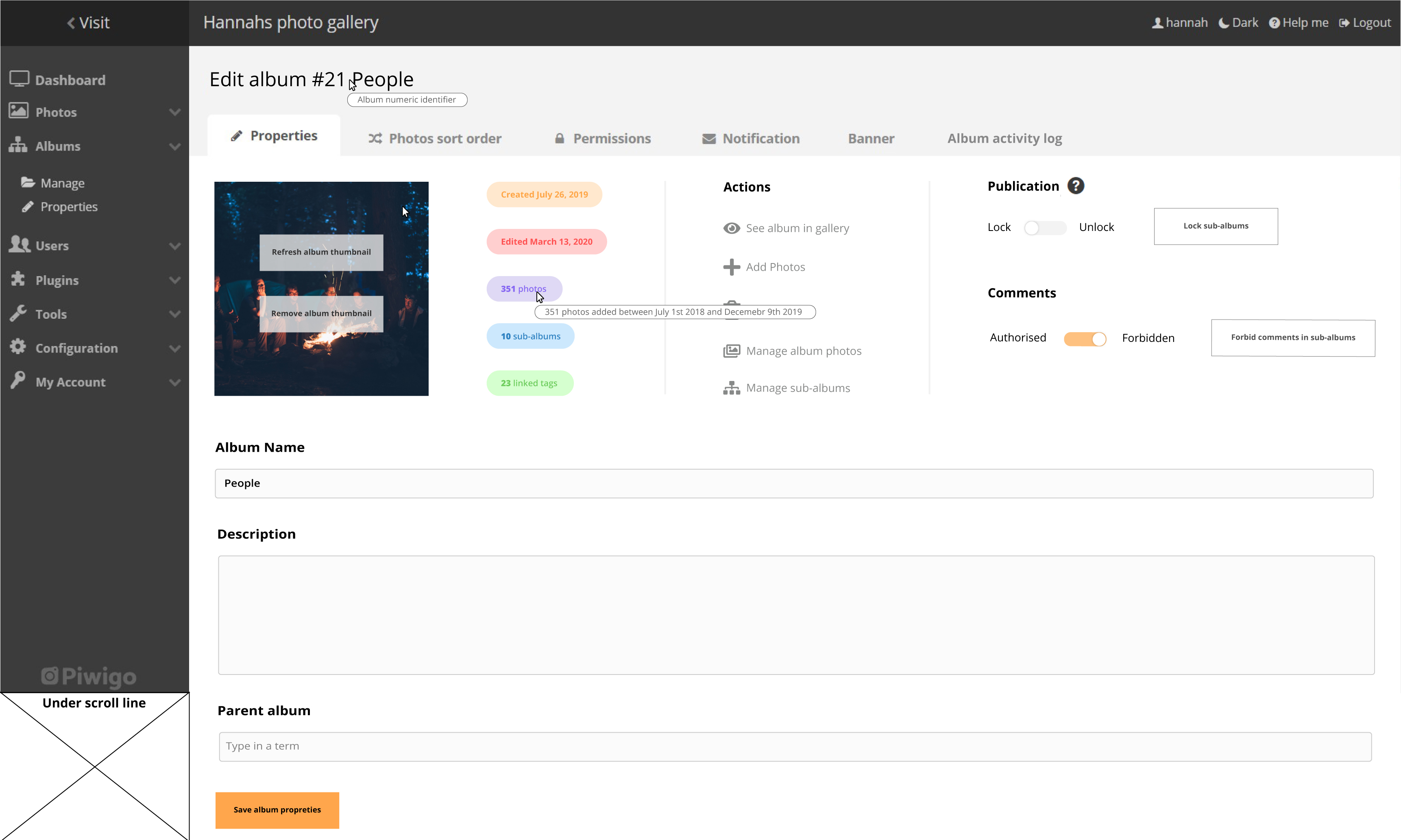 EditAlbumPageHover