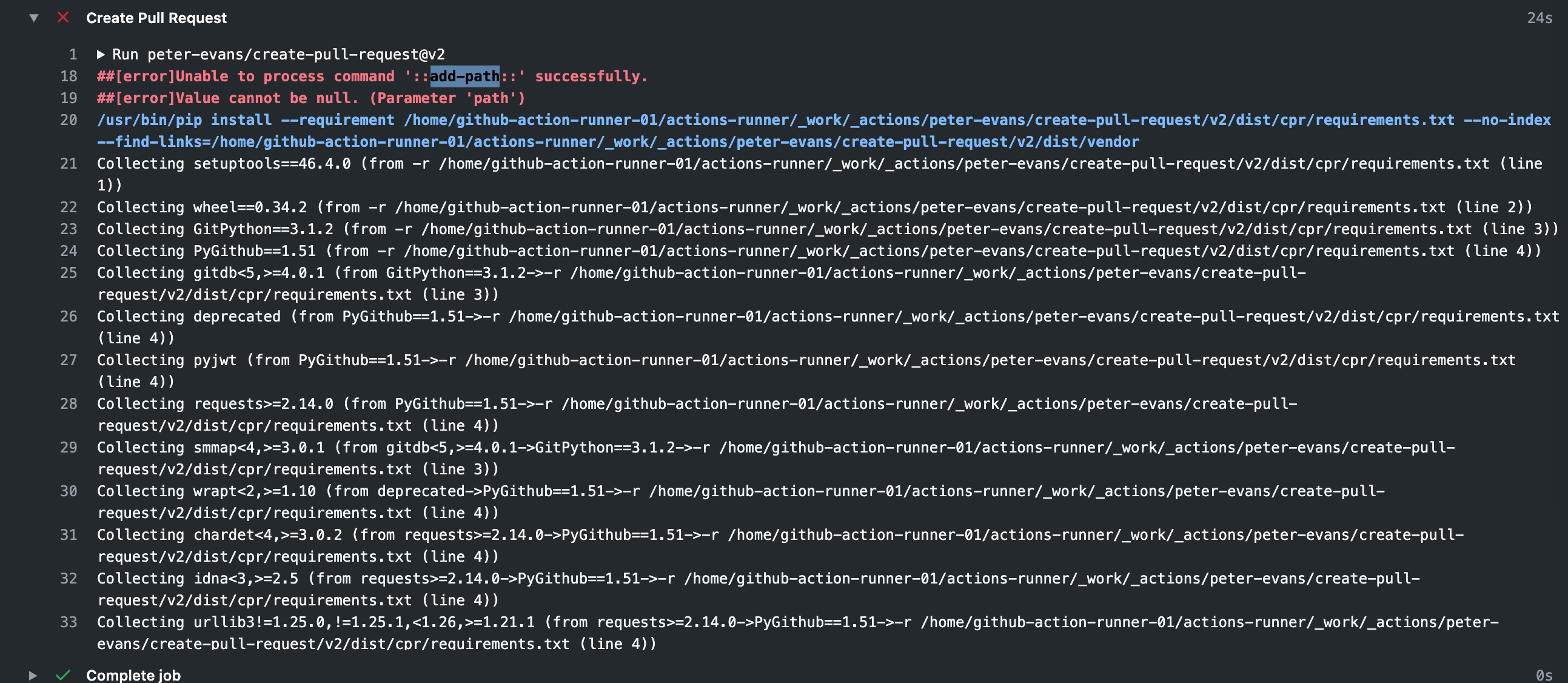Running this project on self-hosted agents · Issue #397 · peter-evans ...