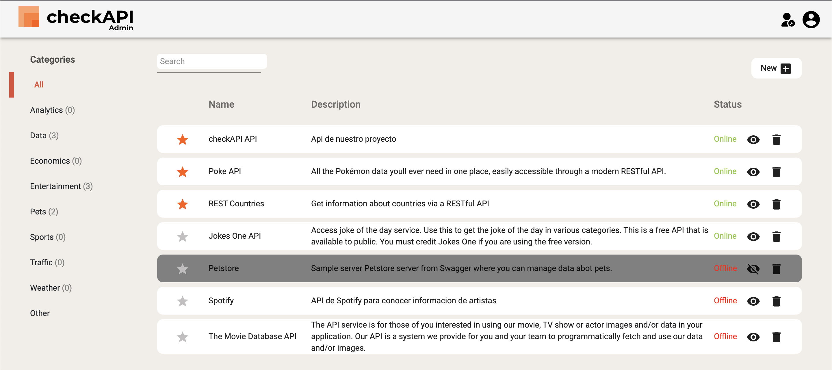 GitHub - andrespinones/checkAPI: Project for Software Development ...