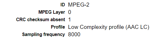 Is Kvs Audio Supported Mpeg 2 c Lc Issue 328 Awslabs Amazon Kinesis Video Streams Producer Sdk Cpp Github