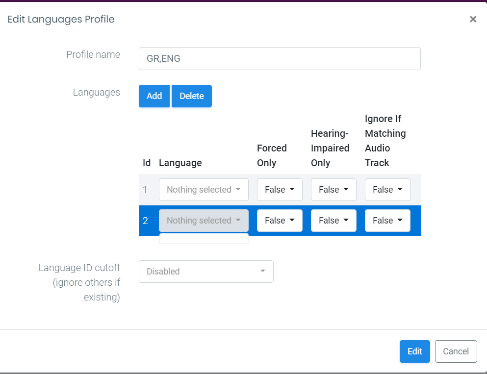 Choosing Language in language profile is Empty · Issue #1377 ...