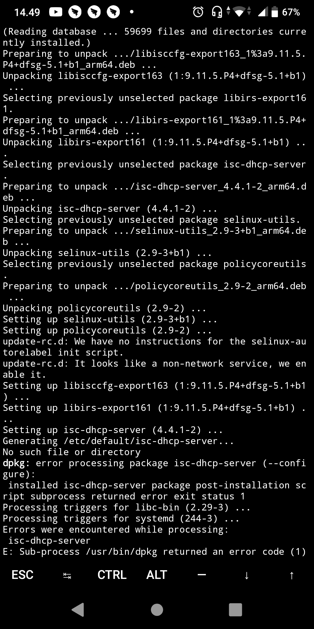 E: Sub-process /usr/bin/dpkg returned an error code (1) · Issue #132 ...