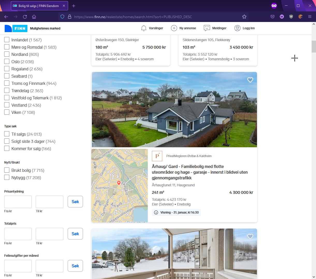 Finn.no - old layout · Issue #466 · DandelionSprout/adfilt · GitHub