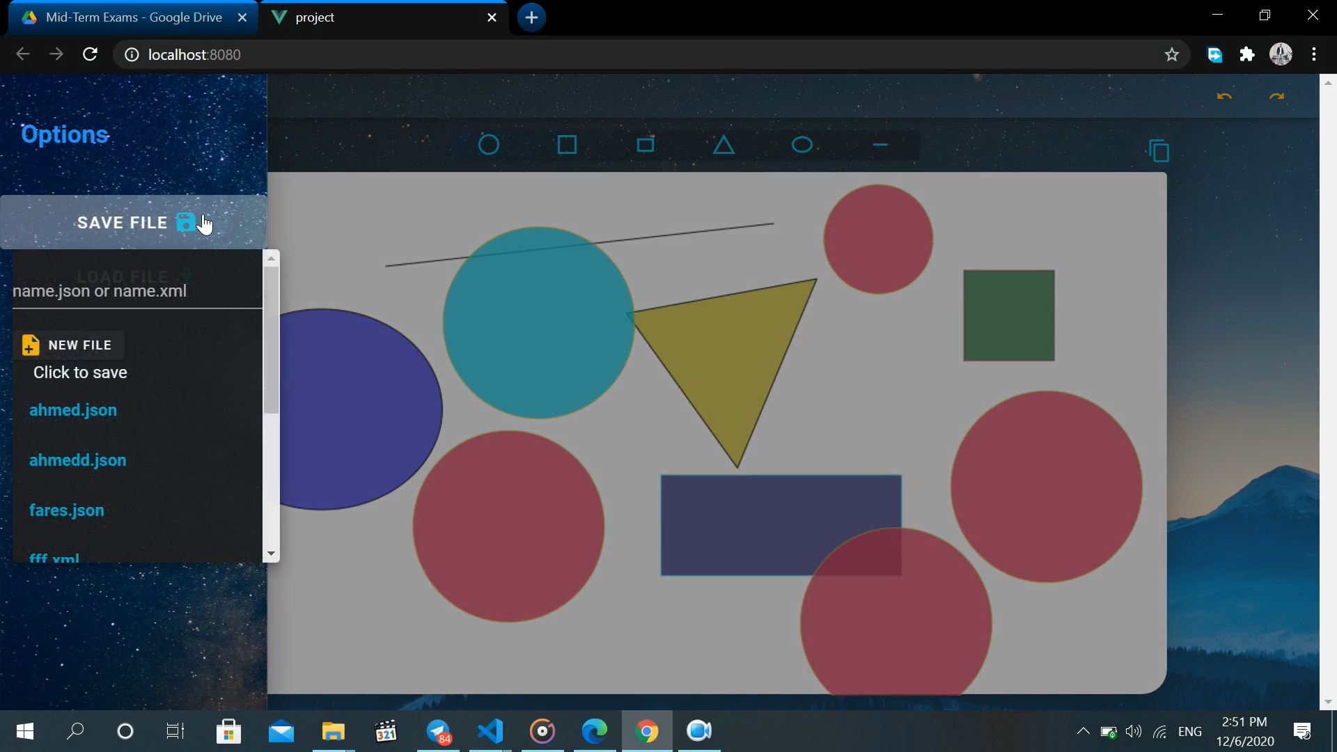 GitHub - faressalm/Drawing-web: Drawing shapes web application . My ...