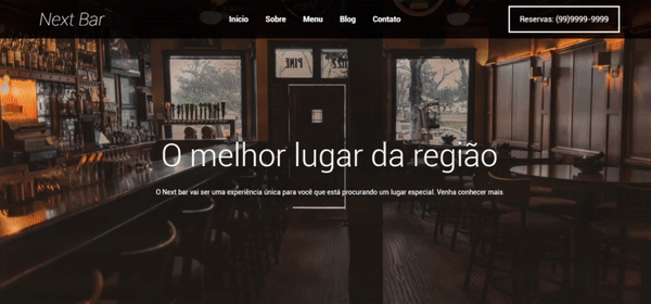 GitHub - devsfer1/Nextbar: Website estático construído utilizando Html ...