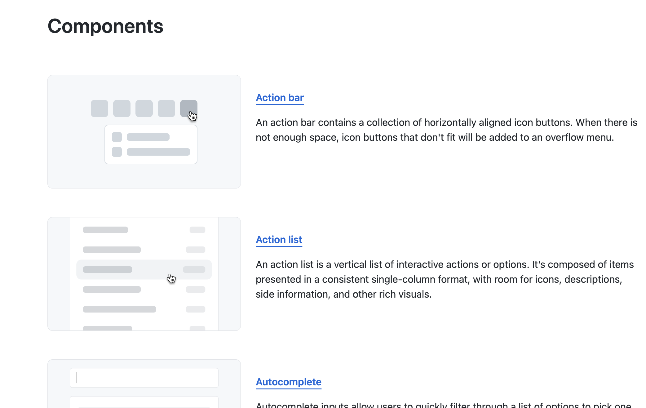 Automate Components index page · Issue #432 · primer/design · GitHub