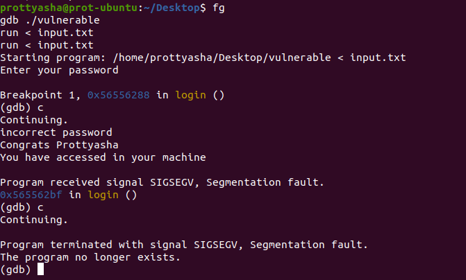 Buffer Overflow Attack Process · GitHub